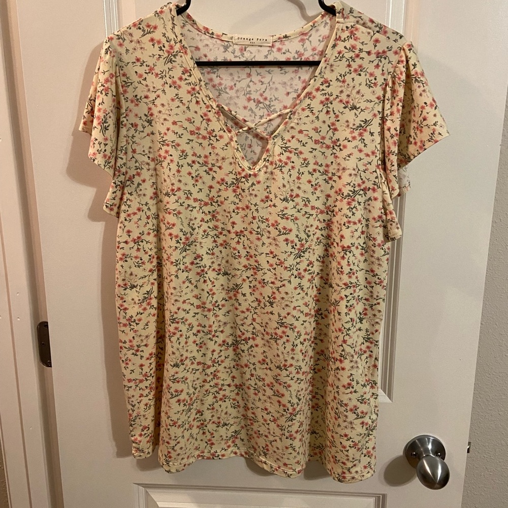 Floral Tee